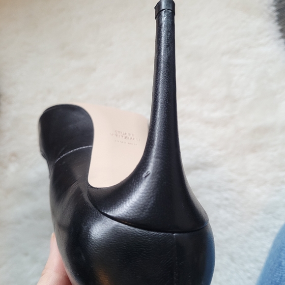 Stuart Weitzman Power 100 Stilettos In Black Size 9.5 - Picture 13 of 14